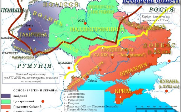 Карта Полезных Ископаемых Украины